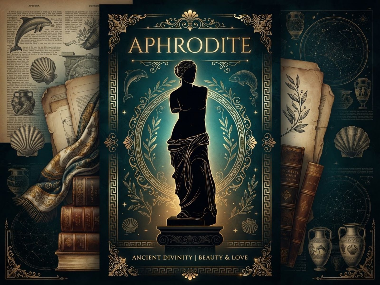 Statue d'Aphrodite, univers du casino en ligne Aphrodite